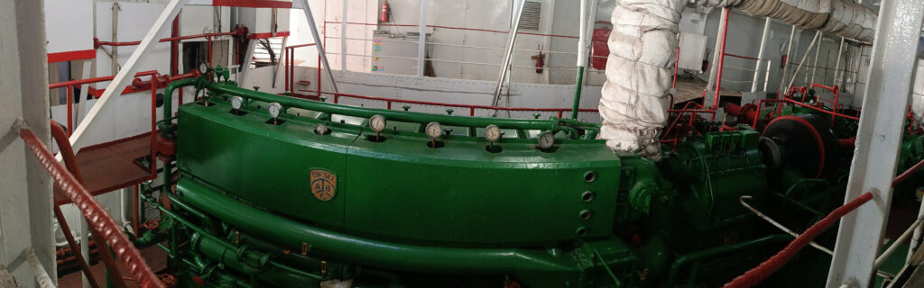 Paddle-Steamer-Mahsud-Engine